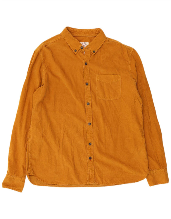 Męska koszula sztruksowa Fat Face, duża, beżowa, bawełniana