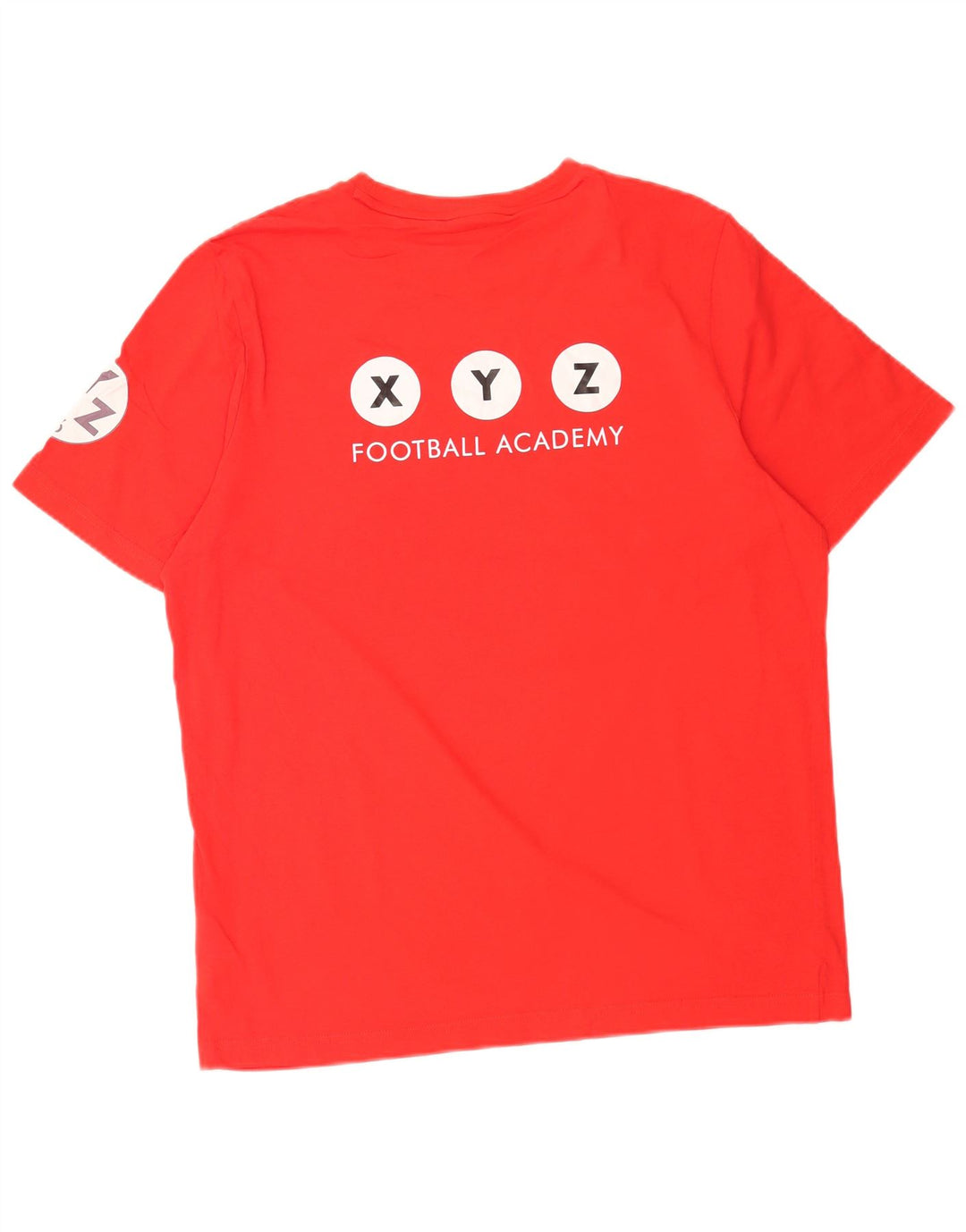 Męski T-shirt z grafiką Puma, duży, czerwony, bawełniany