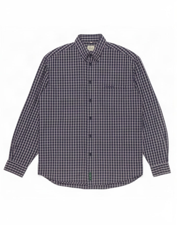 Koszula męska Ben Sherman w dużą niebieską kratkę