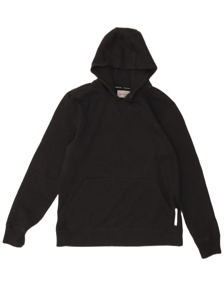 Męski sweter z kapturem Calvin Klein Jeans, duży, czarny