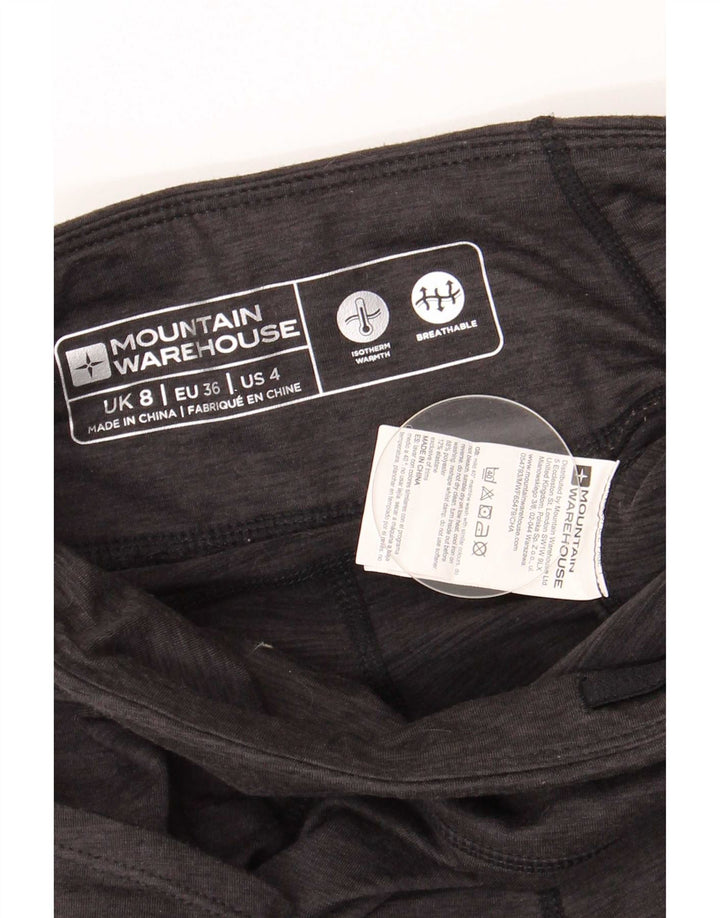 Legginsy damskie Mountain Warehouse UK 8, małe, szare, poliestrowe