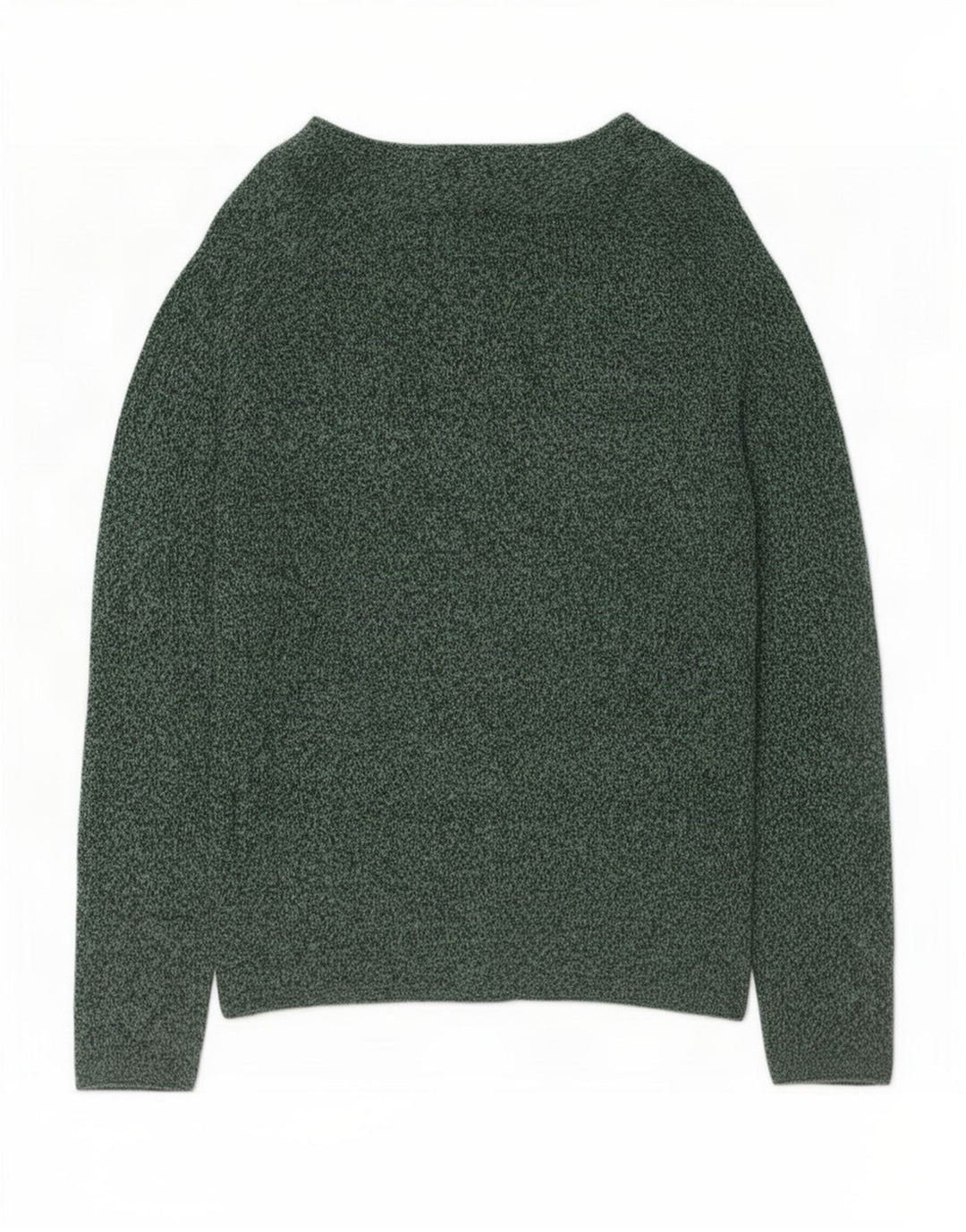 Męski sweter zapinany na guziki Zara, średnio zielony, nakrapiany
