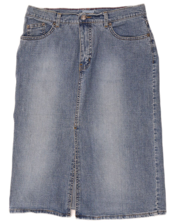 Damska spódnica dżinsowa Oasis UK 12 Medium W30 niebieska