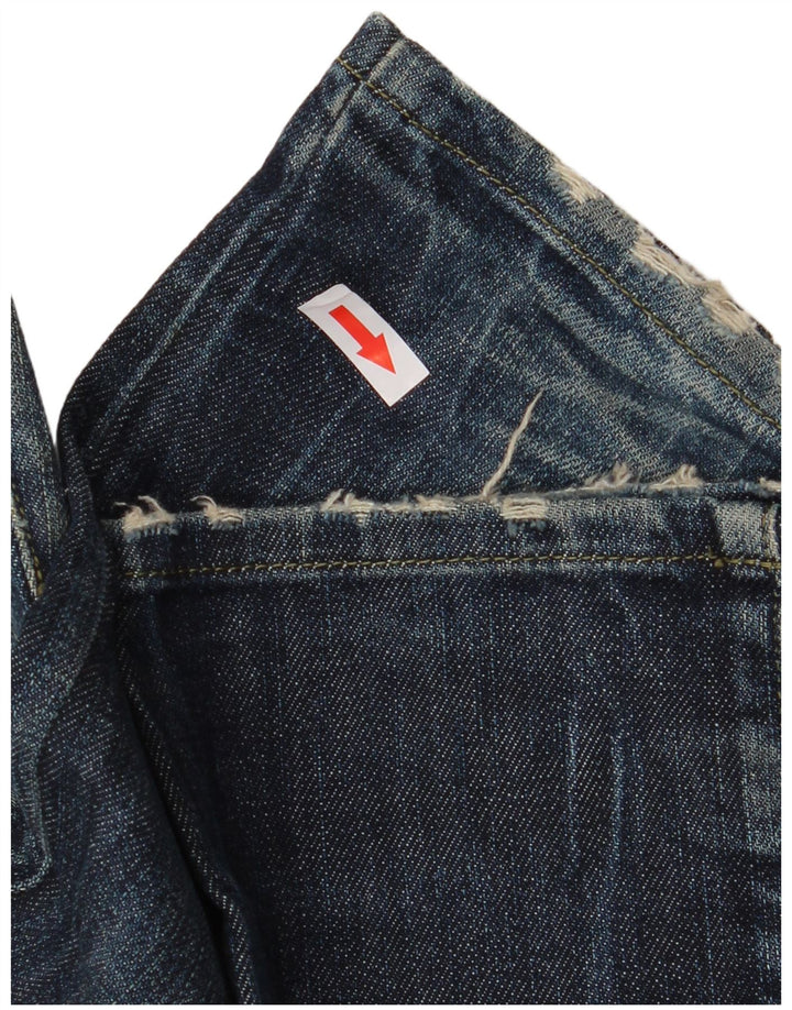 DIESEL Damskie jeansy slim W28 L32 Granatowe bawełniane