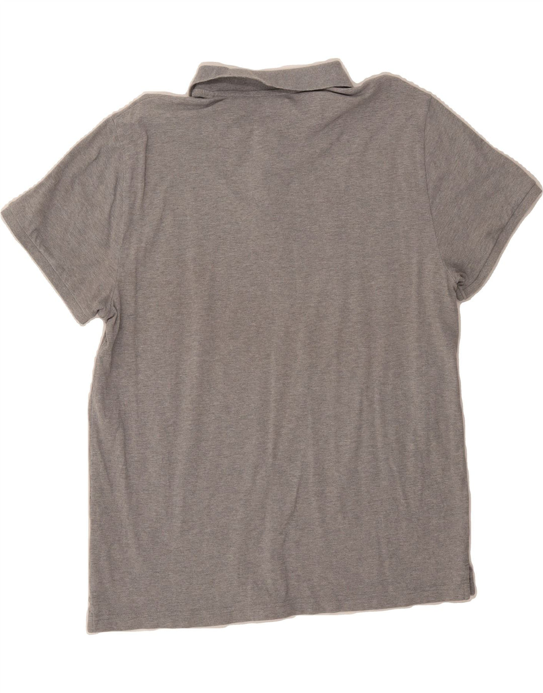 IZOD Mens Slim Fit Polo Shirt XL Grey Cotton Vintage Izod and Second-Hand Izod from Messina Hembry 