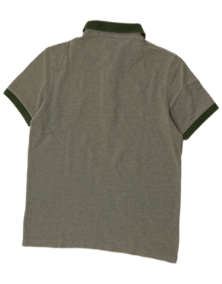 Męska koszulka polo Barbour, mała, zielona, bawełniana