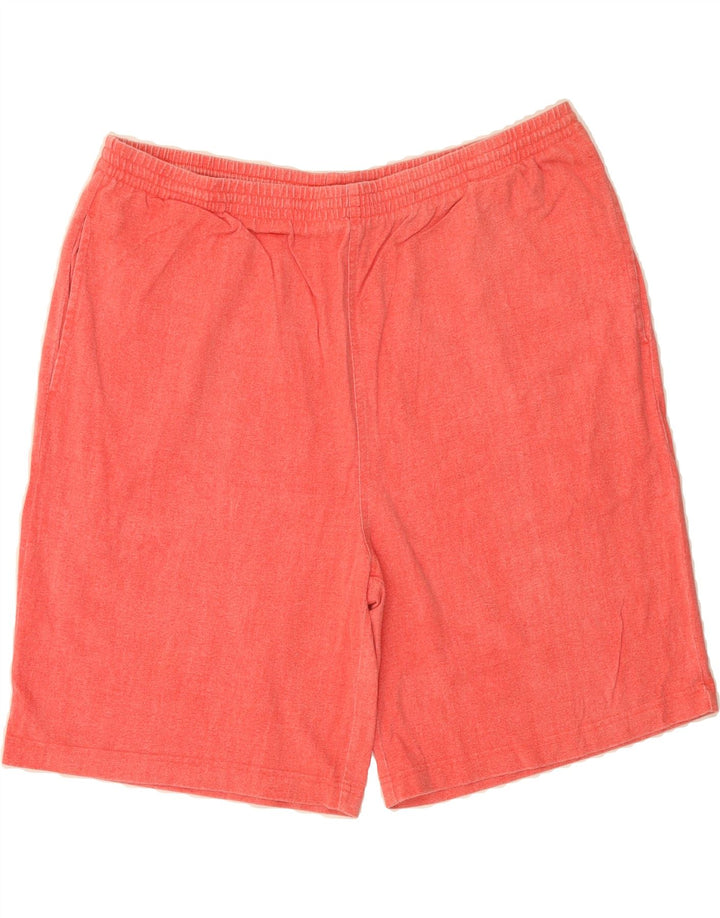 EDDIE BAUER Mens Sport Shorts XL Pink Cotton Vintage Eddie Bauer and Second-Hand Eddie Bauer from Messina Hembry 