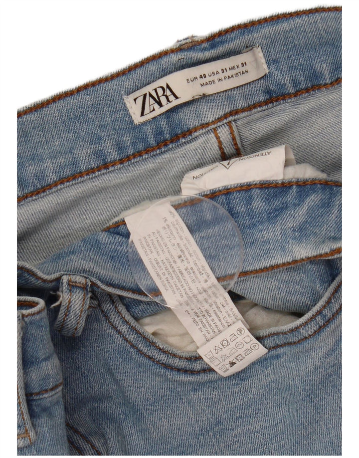 Męskie jeansy slim fit Zara EU 40 Medium W31 L30 Niebieskie bawełniane
