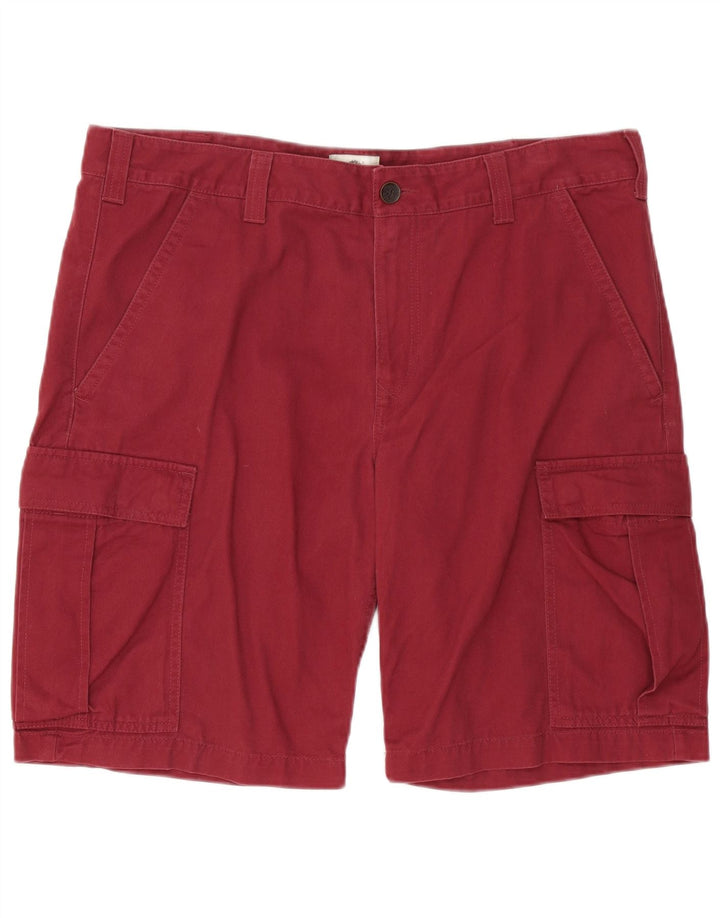 Męskie spodenki cargo Timberland W38 XL, bordowe