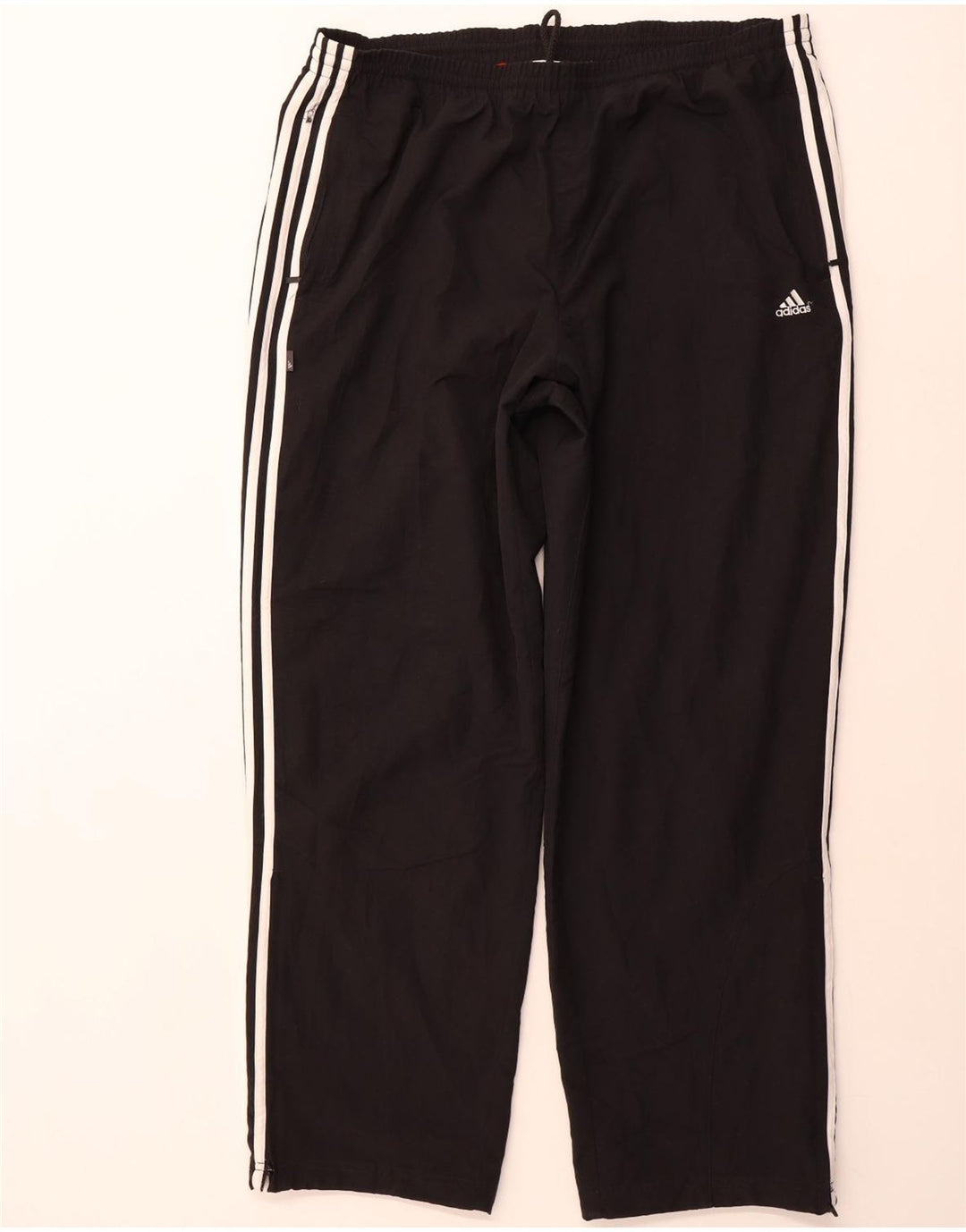 Męskie spodnie dresowe ADIDAS 2XL, czarny poliester