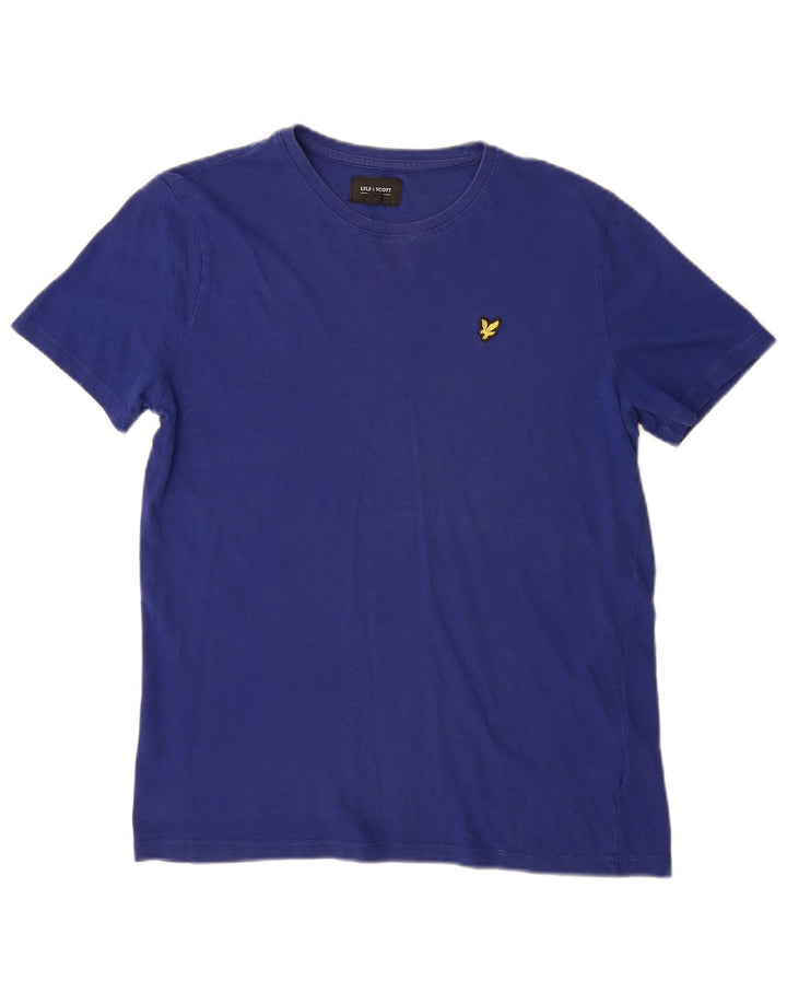 T-shirt chłopięcy Lyle & Scott, 14-15 lat, niebieska bawełna