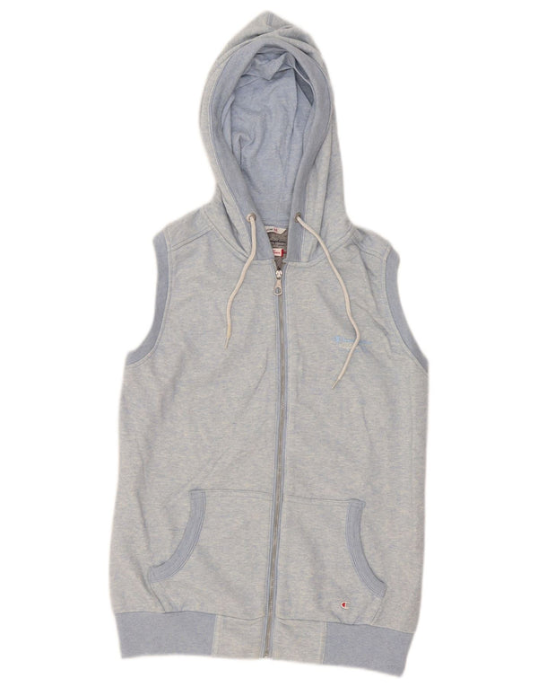 Sweter z kapturem i zamkiem błyskawicznym Champion Womens Heritage Classics UK 14 Średni niebieski