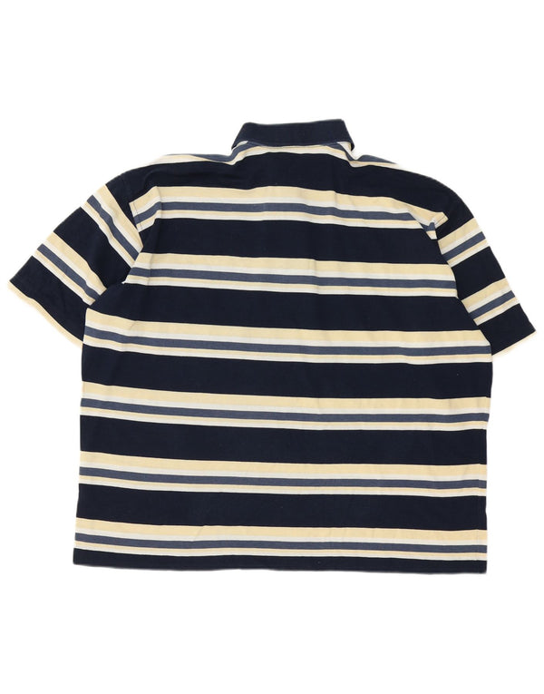 Męska koszulka polo Paul & Shark 2XL, bawełniana w granatowe paski