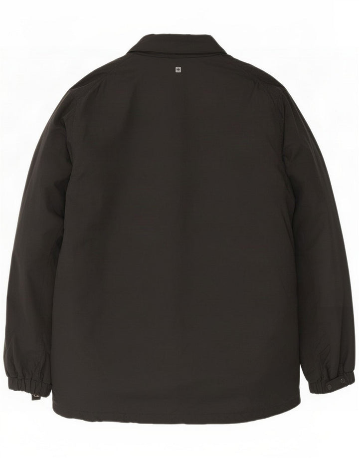 Mountain Warehouse Męska kurtka przeciwdeszczowa UK 42 XL Czarna Poliester