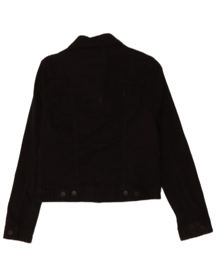 Damska kurtka dżinsowa Levi's UK 6 XS, czarna bawełna