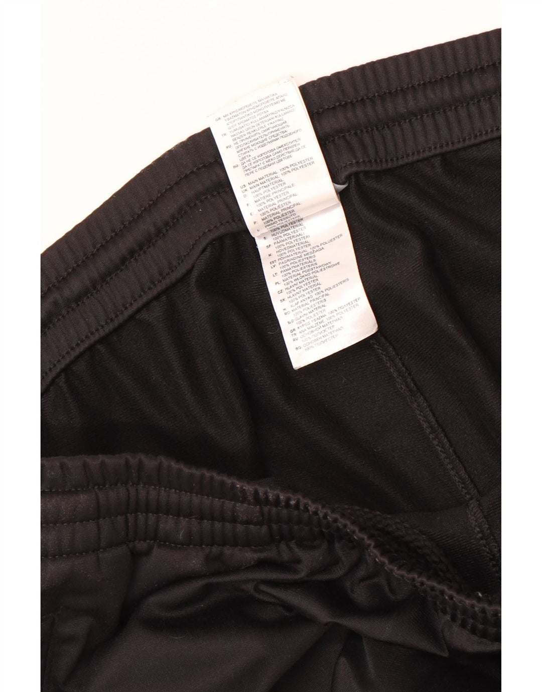 Męskie spodnie dresowe Adidas XL, czarne, poliestrowe