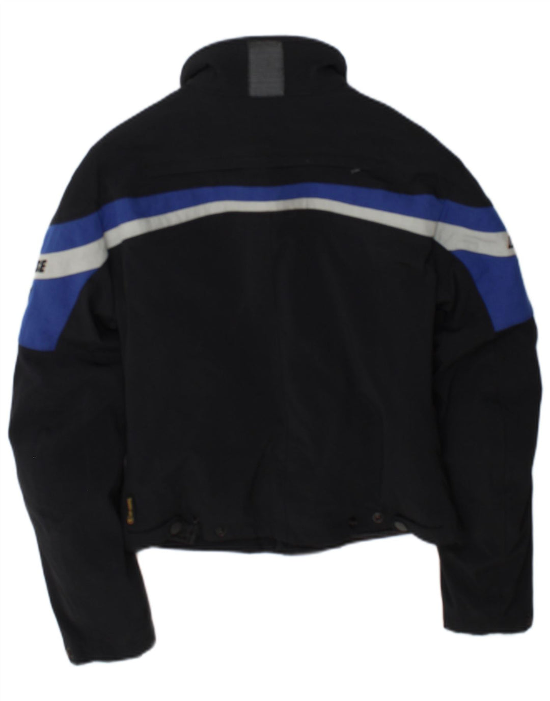 Damska kurtka wyścigowa Dainese Crop Graphic UK 12 w kolorze średniej czerni
