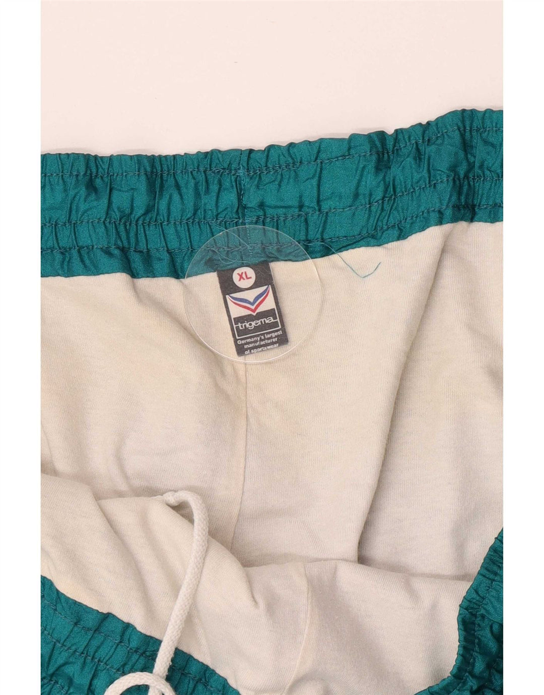 Męskie spodnie dresowe Trigema Joggers XL Zielony poliamid