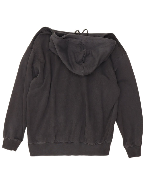 Damski sweter oversize z kapturem Nike UK 10, mały, czarny, bawełniany