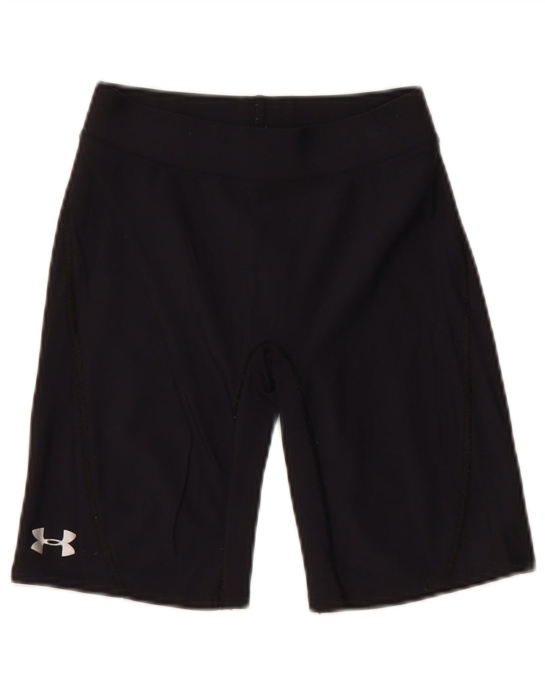 Damskie spodenki sportowe UNDER ARMOUR UK 10, małe, czarne, nylonowe