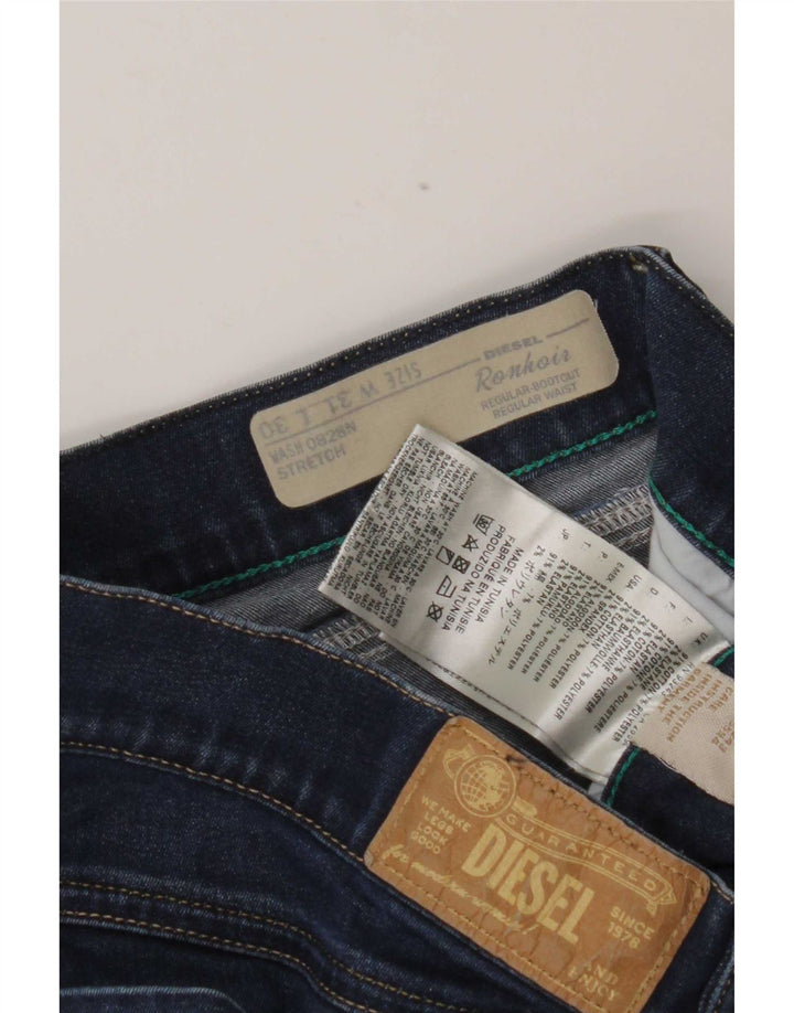 Dżinsy damskie Diesel Ronhoir Regular Bootcut W31 L30 Niebieska bawełna