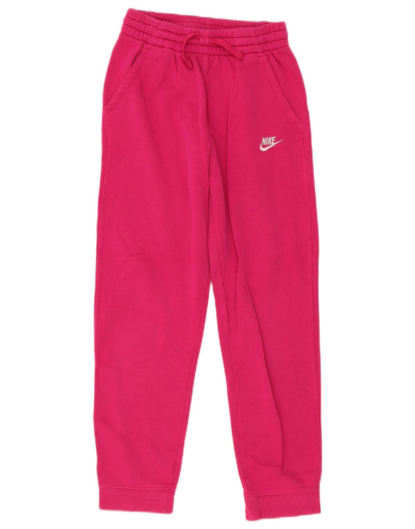 Spodnie dresowe dziewczęce Nike o standardowym kroju, 13-14 lat, XL, różowe