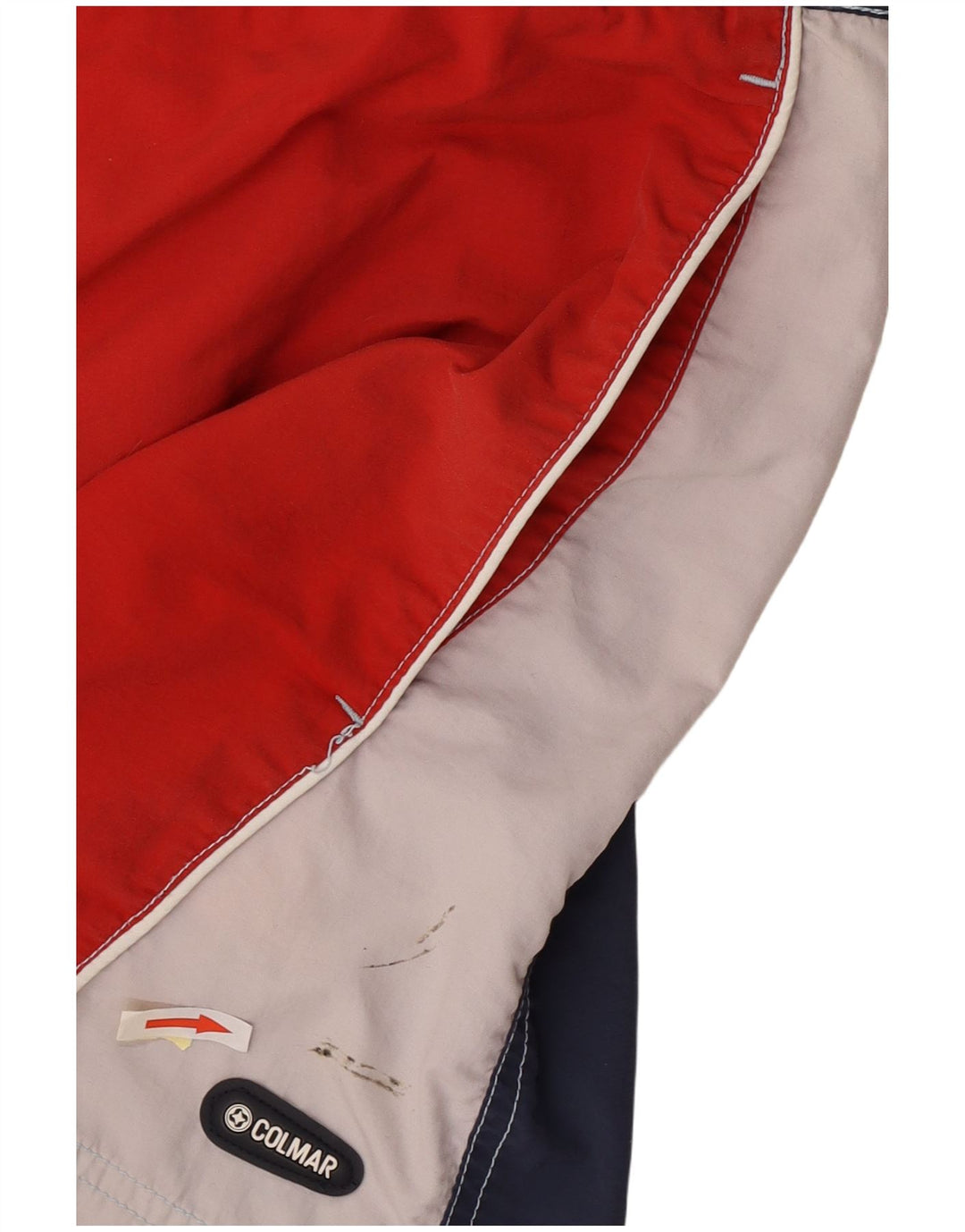 Męskie spodenki kąpielowe Colmar Graphic EU48 w kolorze średniej czerwieni