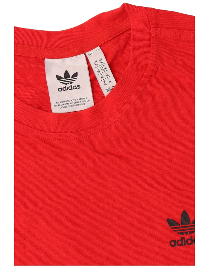 Męska koszulka graficzna Adidas Top Medium Red