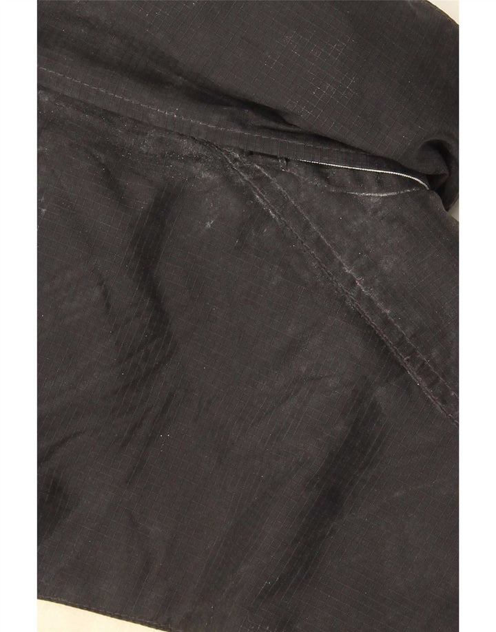 Damska kurtka wiatrówka oversize Ellesse UK 10 Small Black Colorblock
