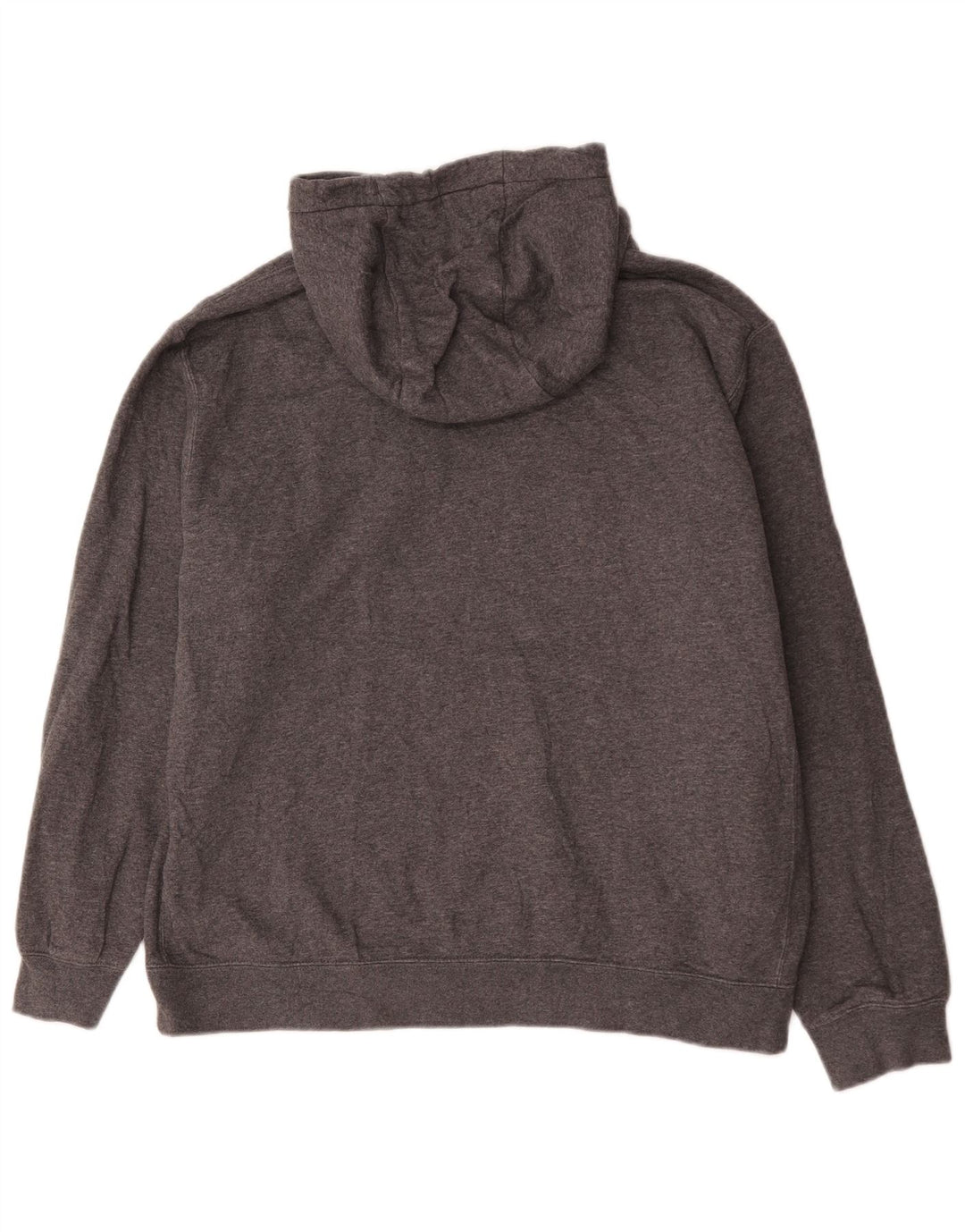 Męski sweter z kapturem Nike, duży, szary, bawełniany