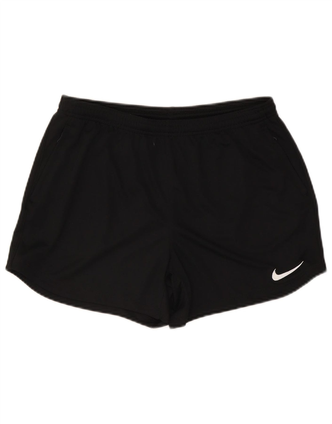 Damskie spodenki sportowe Nike Dri Fit UK 12, średni czarny poliester