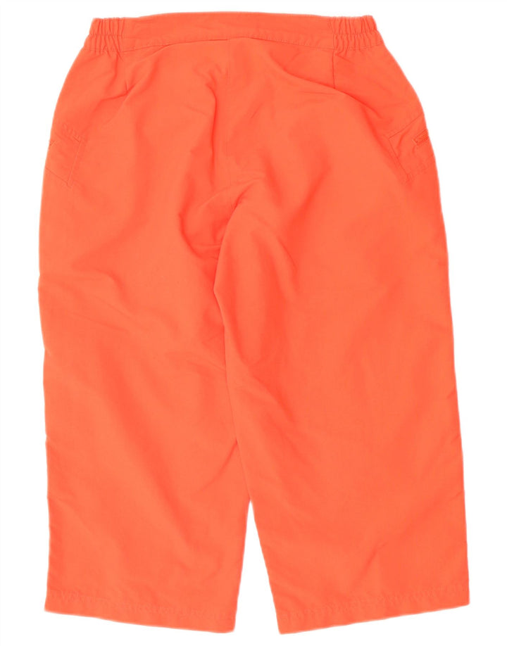 Damskie bermudy ADIDAS UK 10 Small W28 Pomarańczowy poliamid
