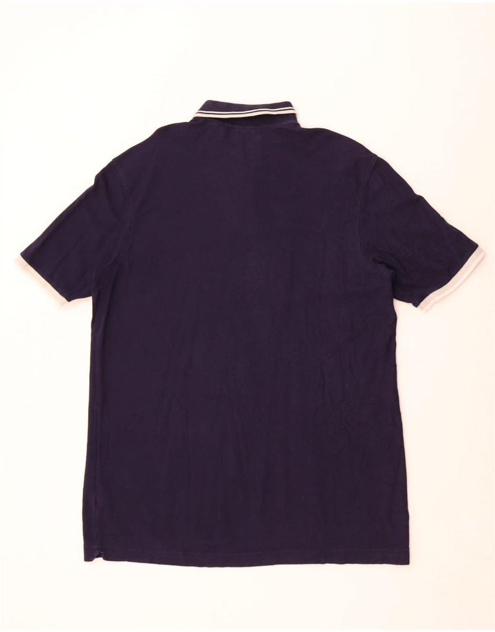 Męska koszulka polo Fila XL, granatowa, bawełniana