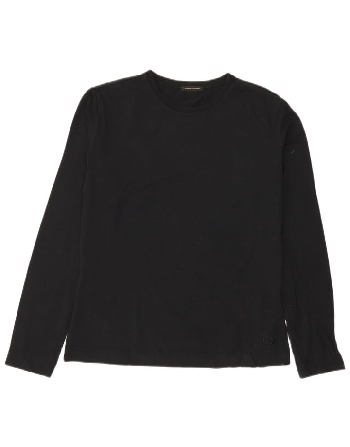 Damski top SERGIO TACCHINI z długim rękawem UK 14, średni czarny