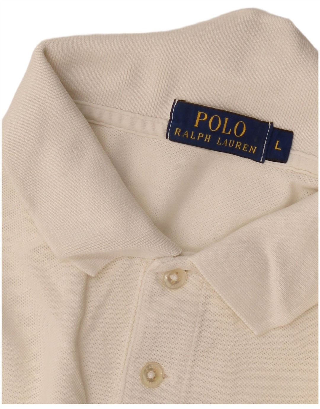 Męska koszulka polo Polo Ralph Lauren, duża, biała, klasyczna