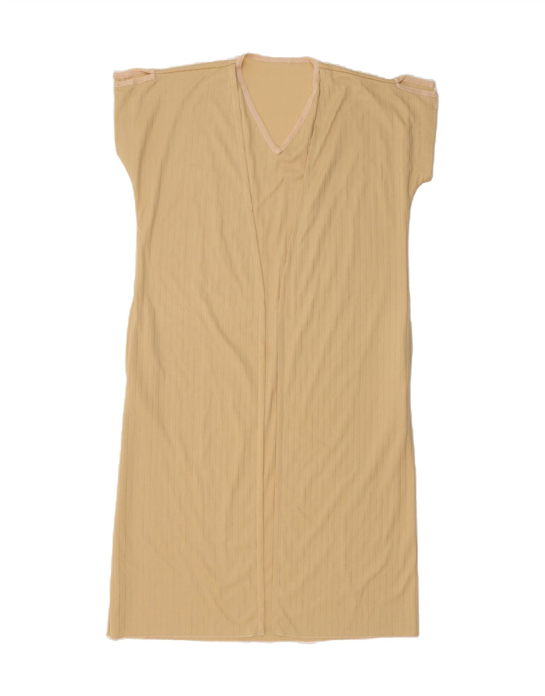 VINTAGE Womens Tent Dress UK 16 Large Beige Vintage Vintage and Second-Hand Vintage from Messina Hembry 