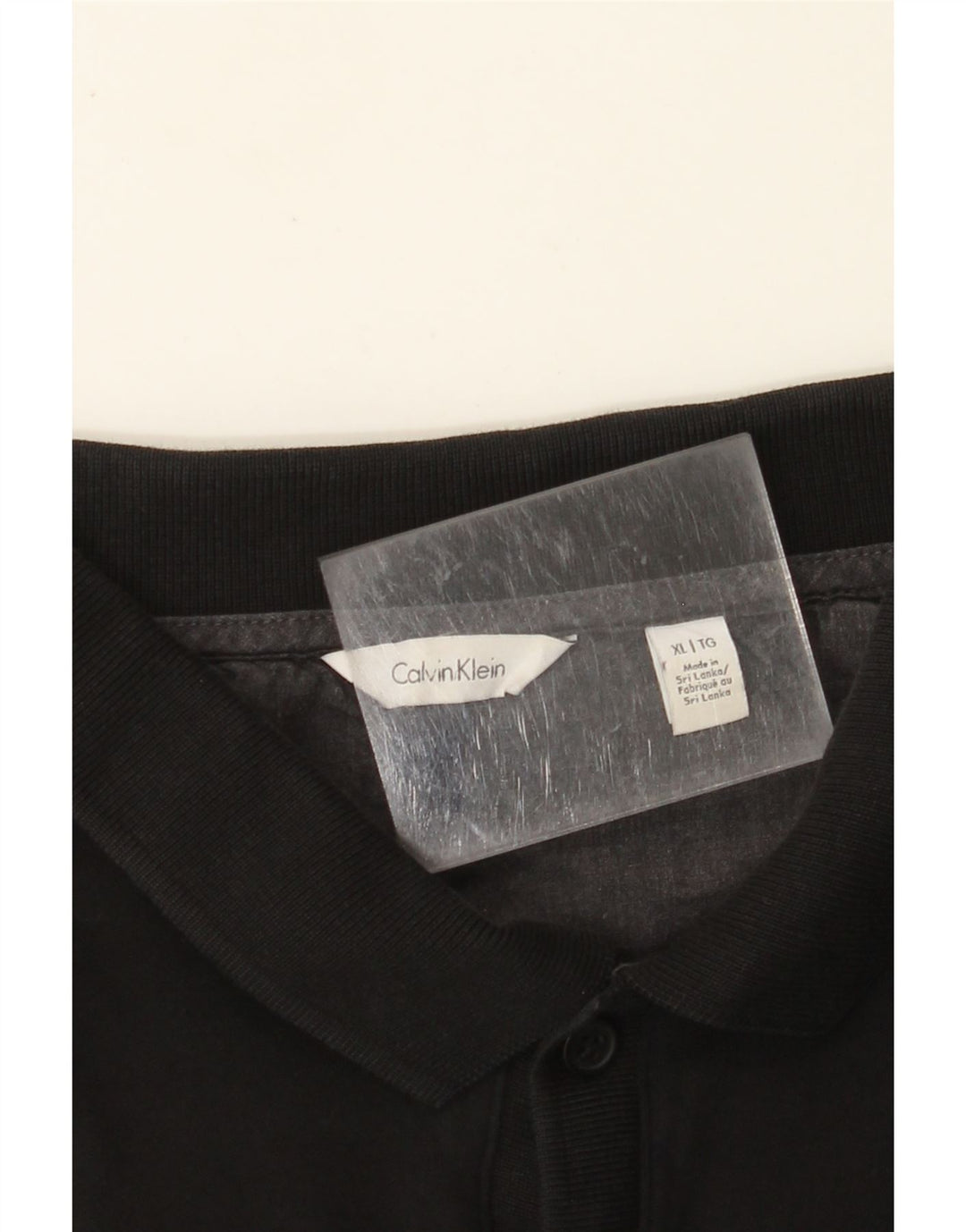 Męska koszulka polo XL CALVIN KLEIN w kolorze czarnym