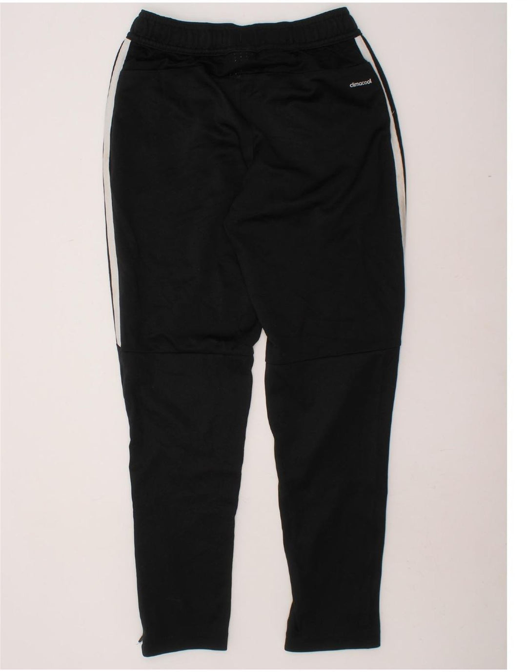 ADIDAS Boys Climacool Tracksuit Trousers 9-10 Years  Black Polyester Vintage Adidas and Second-Hand Adidas from Messina Hembry 
