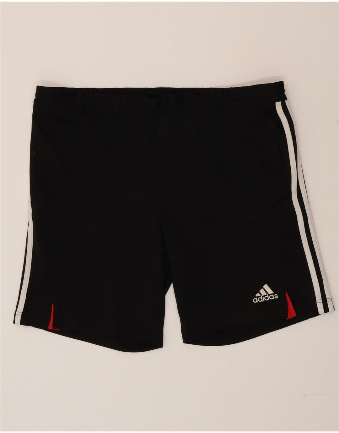 Męskie spodenki sportowe Adidas, duże, czarne, poliestrowe