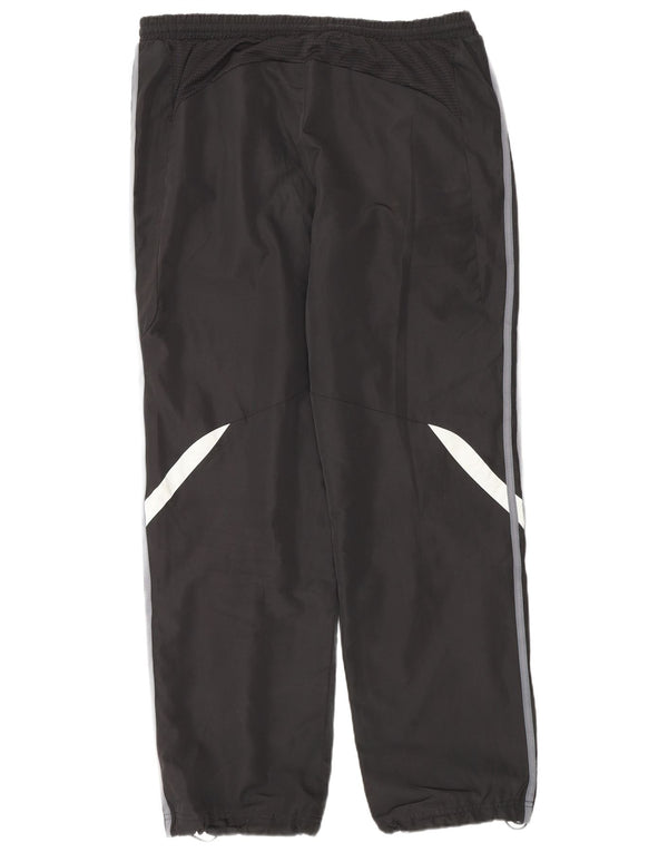 Damskie spodnie dresowe Adidas Clima 365 UK 16, duże, czarne, z blokami kolorów