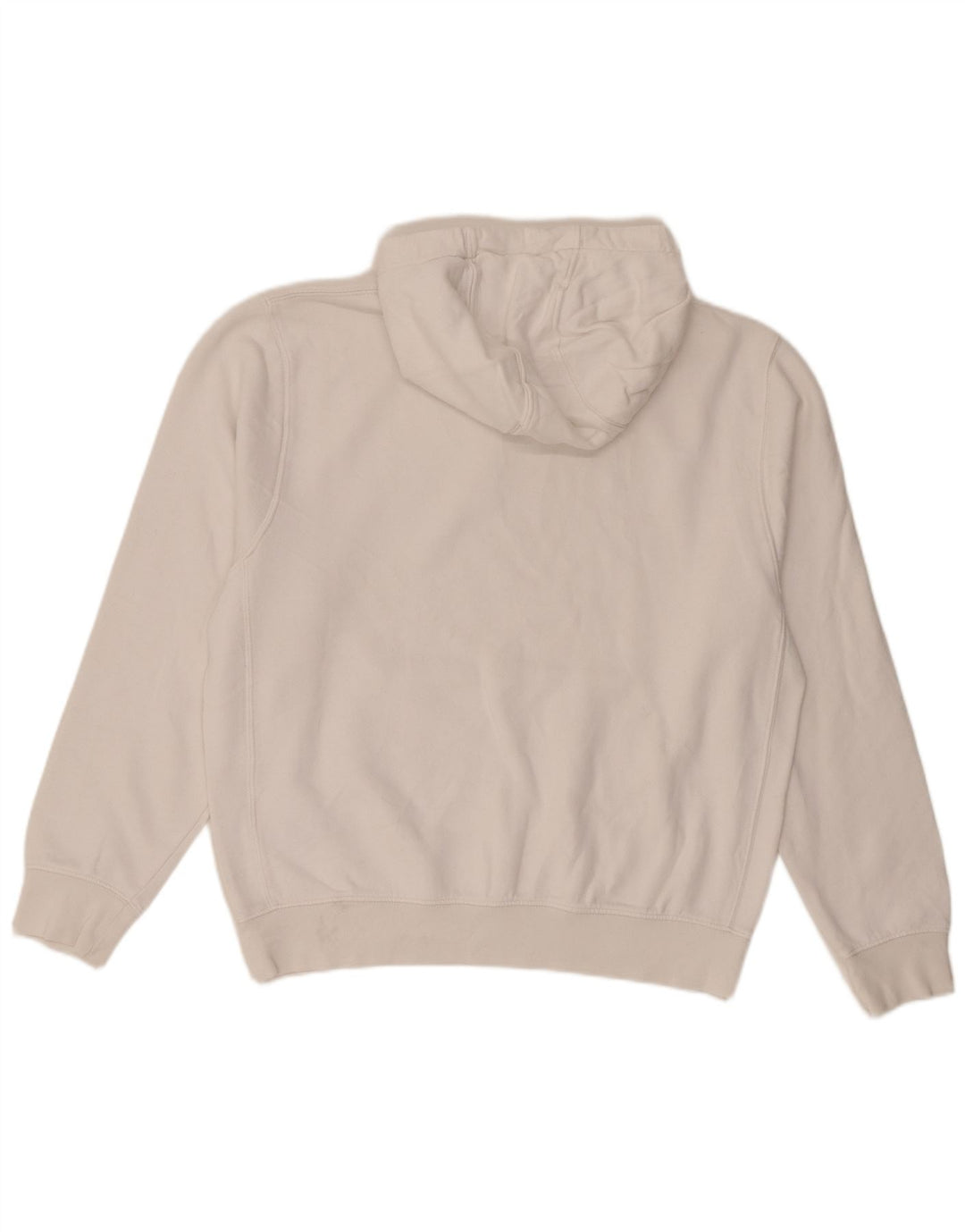 Męski sweter z kapturem Nike z grafiką, średni biały, bawełniany