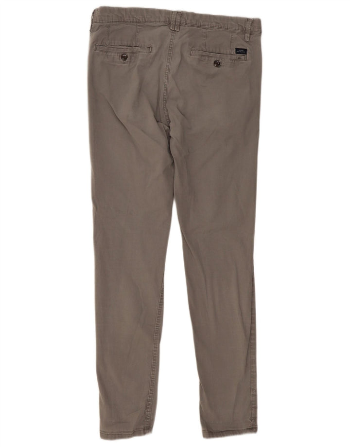 Męskie spodnie chino Zara EU 40 Medium W31 L29 szare
