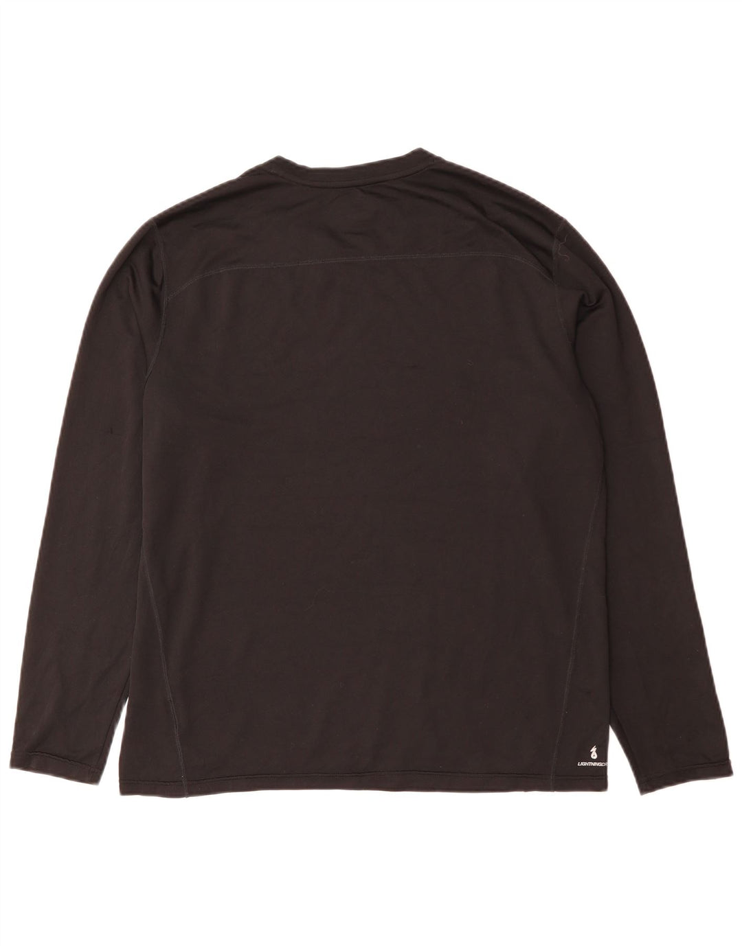 Męski top New Balance Boston Graphic z długim rękawem, duży, czarny