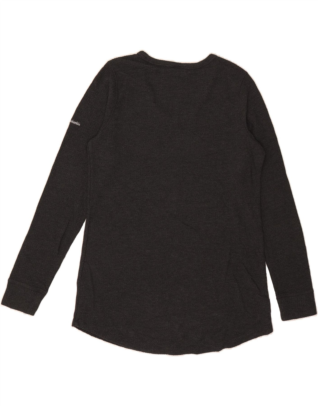 COLUMBIA Womens Top Long Sleeve UK 16 Large Grey Cotton Vintage Columbia and Second-Hand Columbia from Messina Hembry 