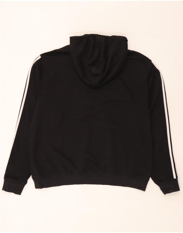 Męska bluza z kapturem Adidas Graphic XL, czarna, bawełniana