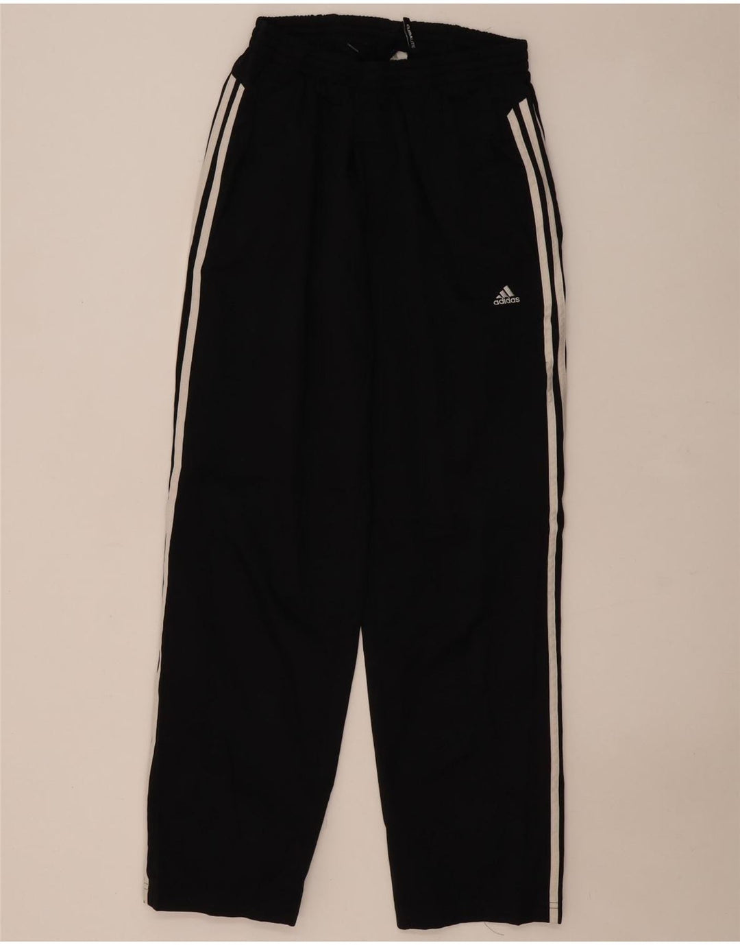 Męskie spodnie dresowe Adidas Climalite, średni czarny poliester