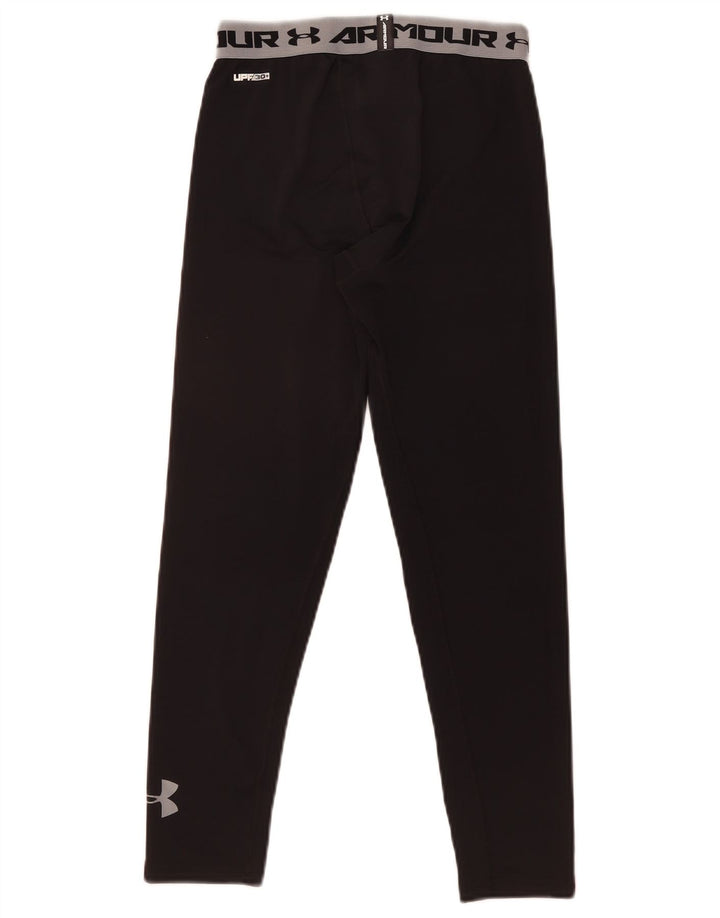 Legginsy chłopięce Under Armour z grafiką, duże, 11-12 lat, czarne