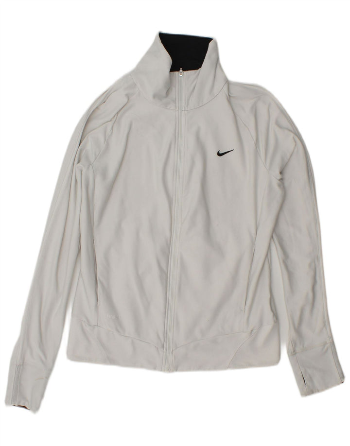 Kurtka damska Nike Dri Fit Tracksuit Top UK 14/16, duża biała