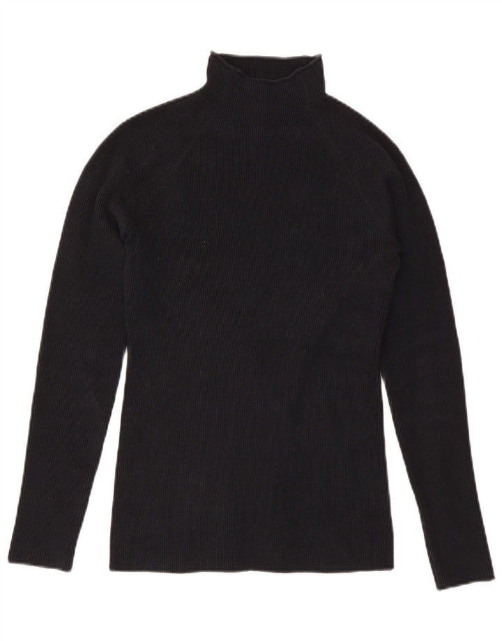 Damski top Orvis z długim rękawem UK 6 XS, czarna bawełna