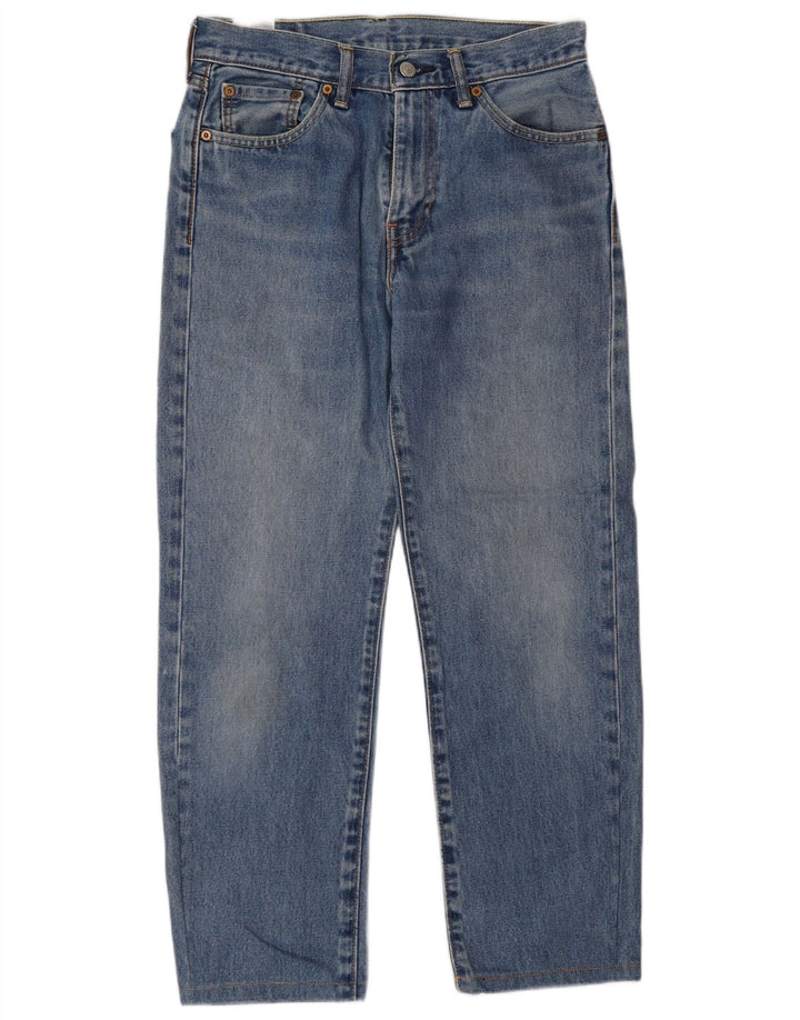 Męskie jeansy Levi's 751 Straight W30 L32 Niebieskie bawełniane